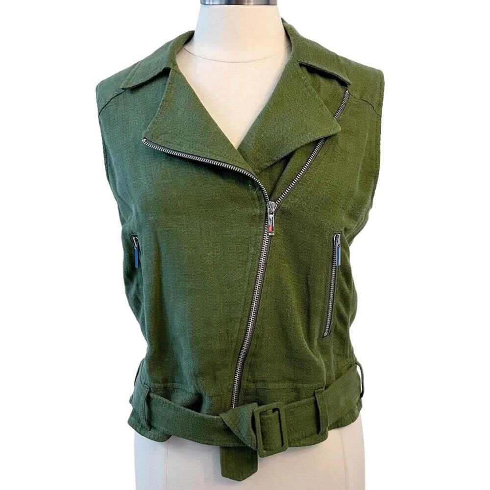 Elizabeth and James Tegan Moto Vest S